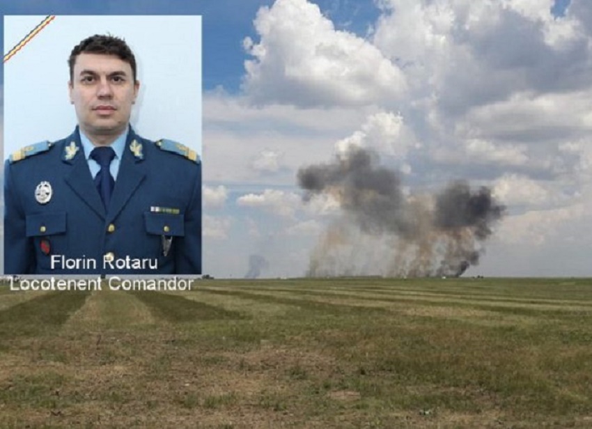 Ceremonii dedicate memoriei pilotului decedat la Fetești