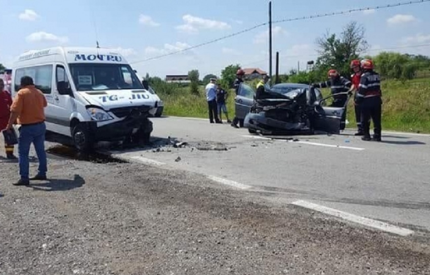 Accident rutier în judeţul Gorj – 9 victime