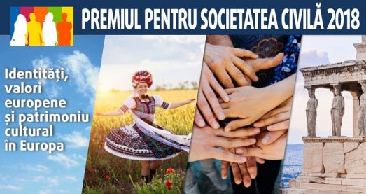 Premiul pentru societatea civilă 2018