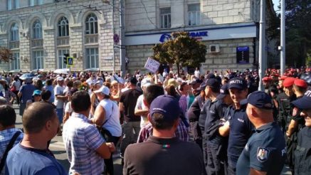 Proteste la Chișinău