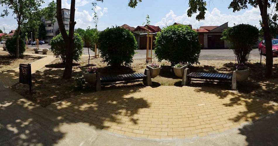 O nouă zonă verde la Slatina