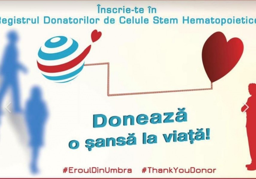 Înscrierea în Registrul Naţional al Donatorilor de Celule Stem se poate face şi online