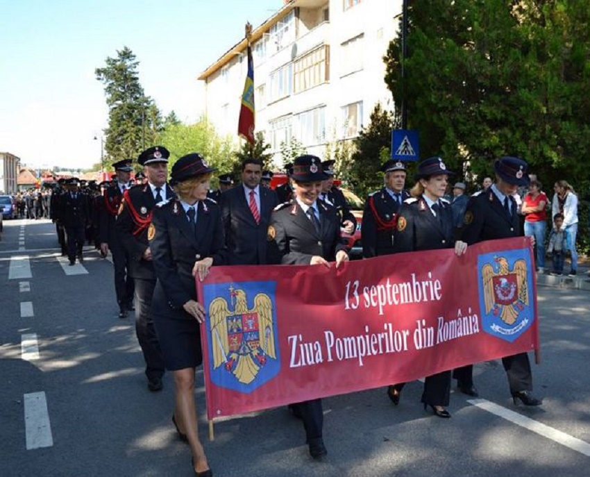 Ziua Pompierilor din România, în județul Olt