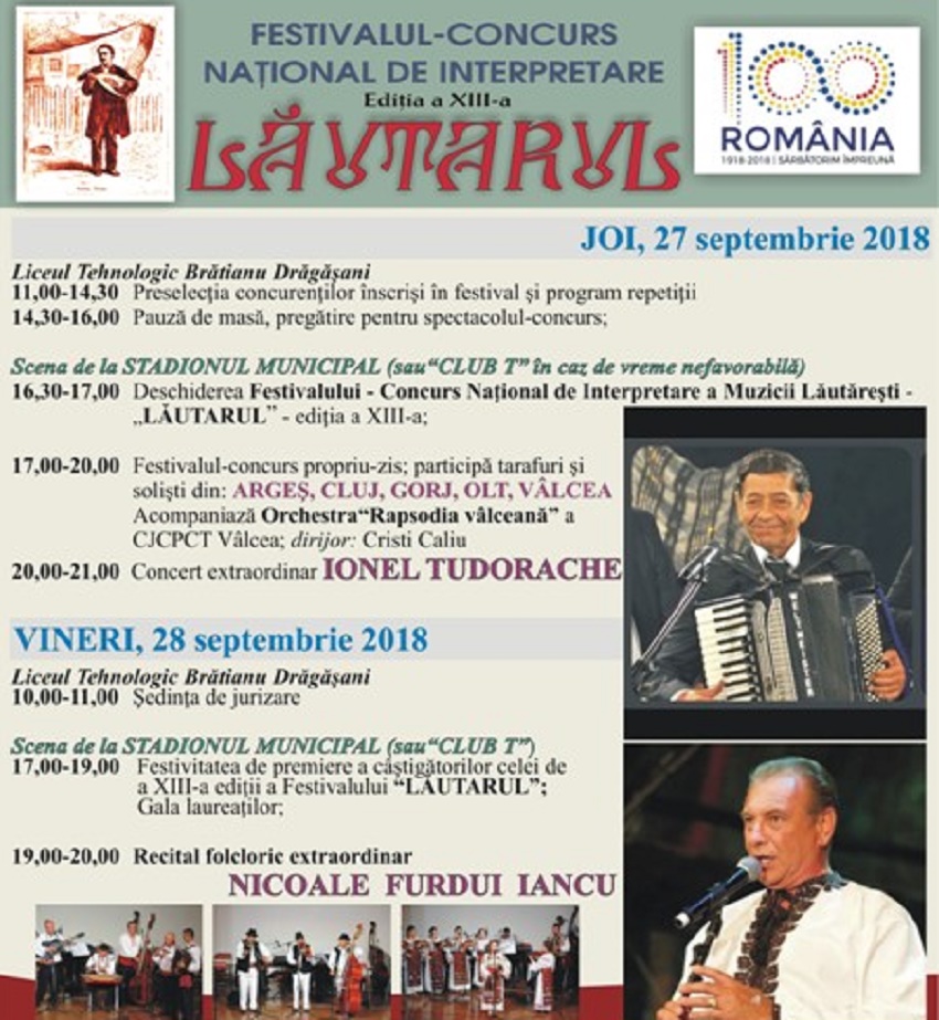 Festivalul-concurs național de interpretare „Lăutarul”
