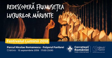 Festivalul Luminii la Craiova