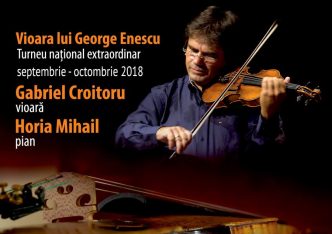 „Vioara lui George Enescu” se aude, anul acesta, la Slatina şi Caracal