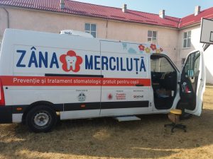 Zâna Merciluță a ajuns la copiii de la Sălcuța