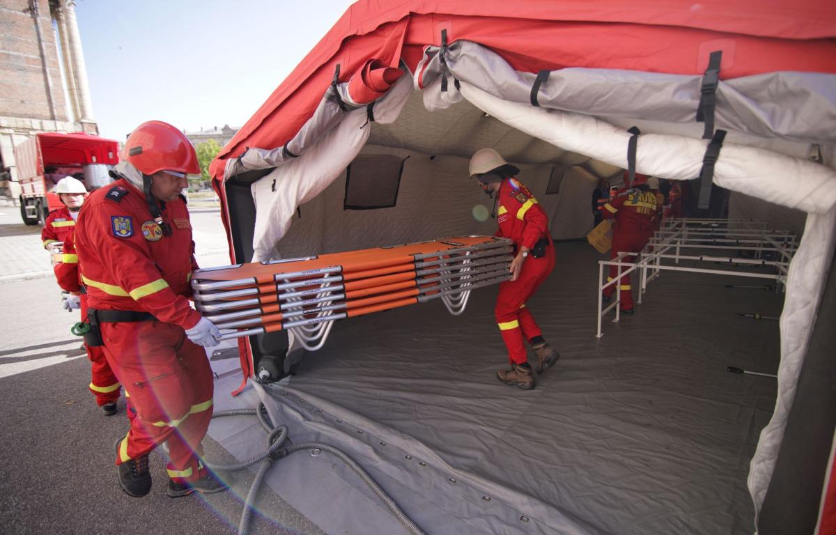 Autorităţile consideră că Exerciţiul „Seism – 2018” de simulare a unui cutremur major în România a fost un succes