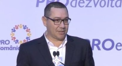 Victor Ponta, ales preşedinte al Partidului Pro România