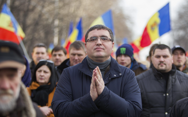 Demonstrație la Chișinău (audio)