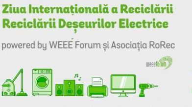 RoRec marchează Ziua Internațională a Reciclării Deșeurilor Electrice