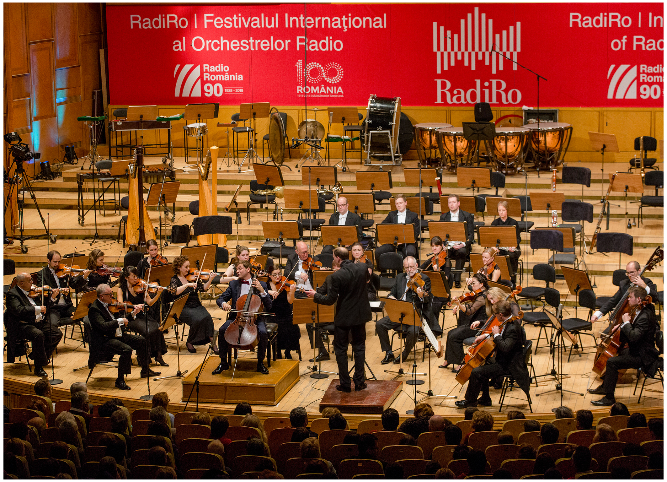 RadiRo – Ziua 5 – Andrei Ioniță a cântat alături de Orchestra Filarmonică BBC, în cadrul Festivalului RadiRo