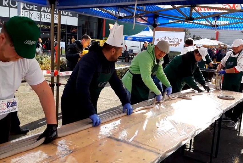 Cel mai lung caltaboş din lume