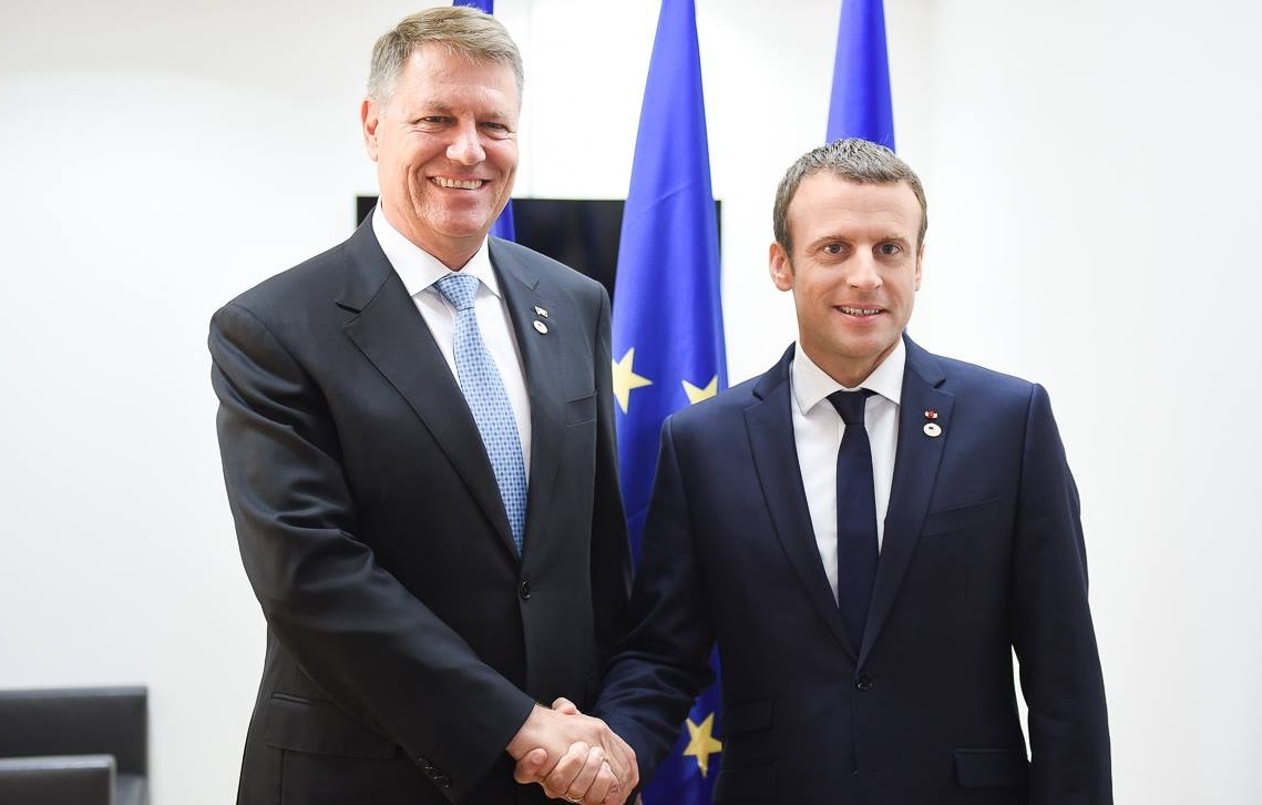 Preşedintele României, Klaus Iohannis, în Republica Franceză