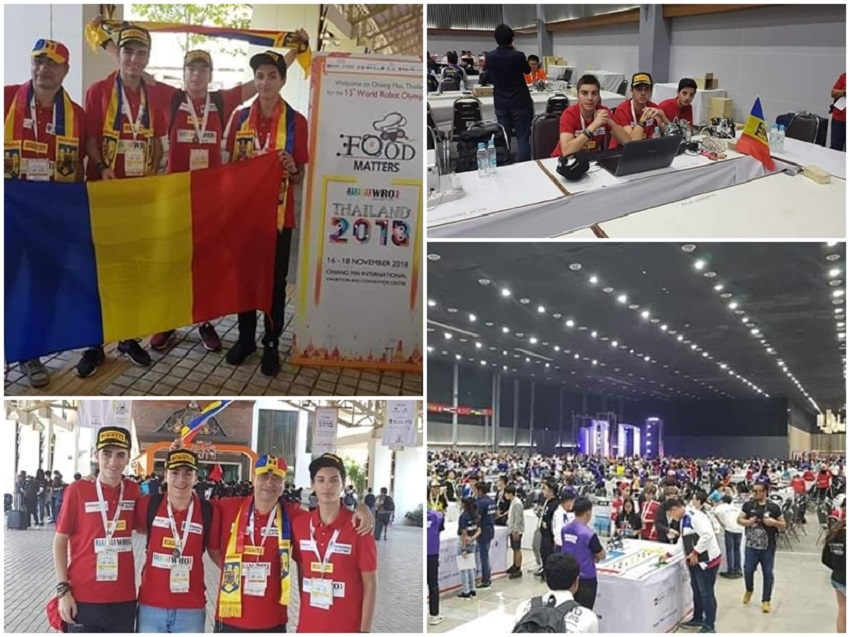Elevi slătineni, la Olimpiada Internaţională de Robotică din Thailanda