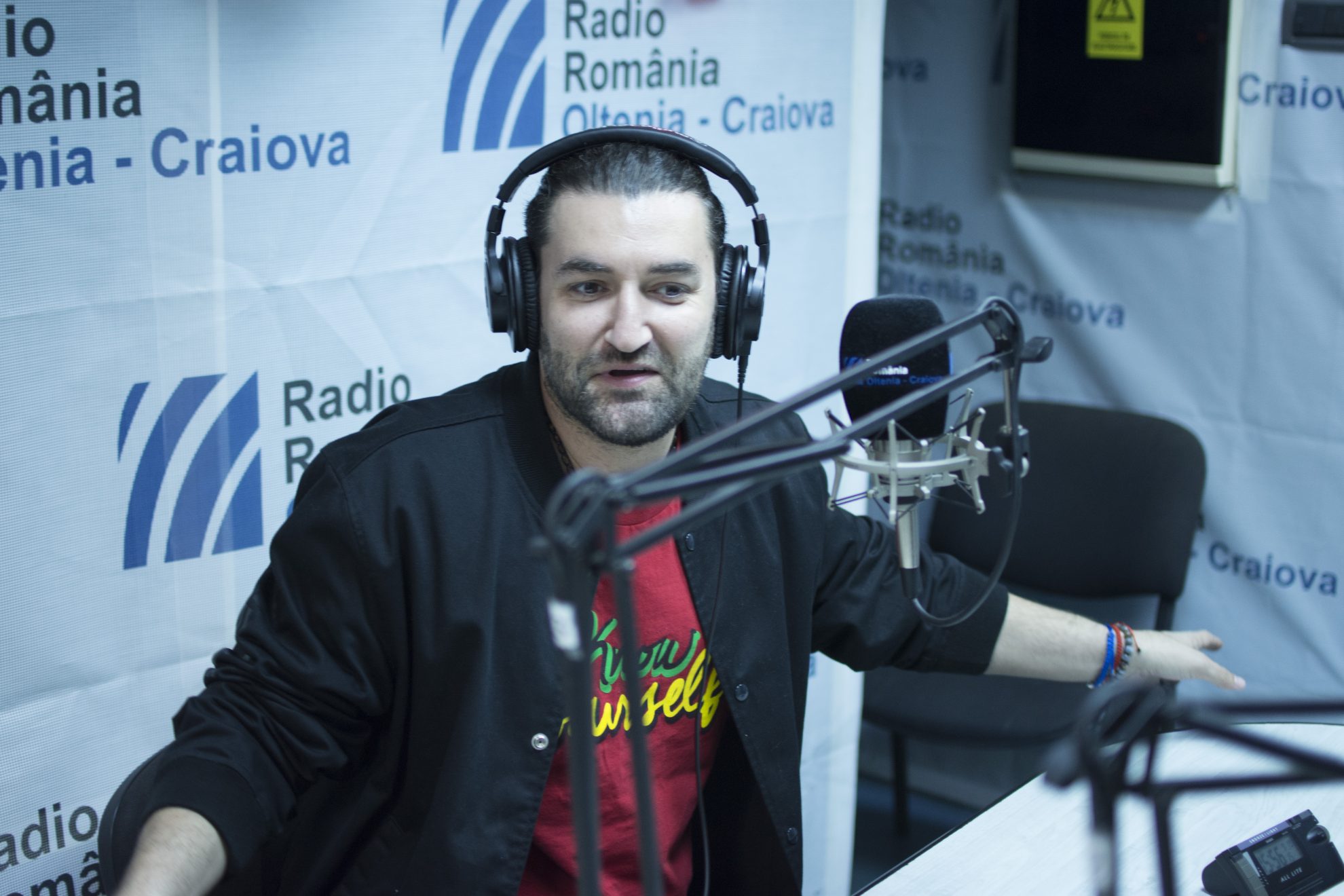 Smiley, in vizita la Radio Oltenia