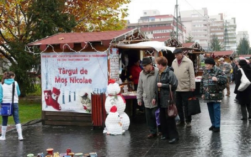 Târgul de Moş Nicolae la Târgu-Jiu