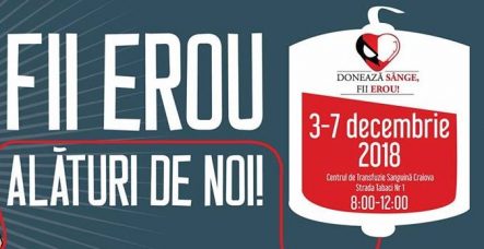 Fii erou alături de noi