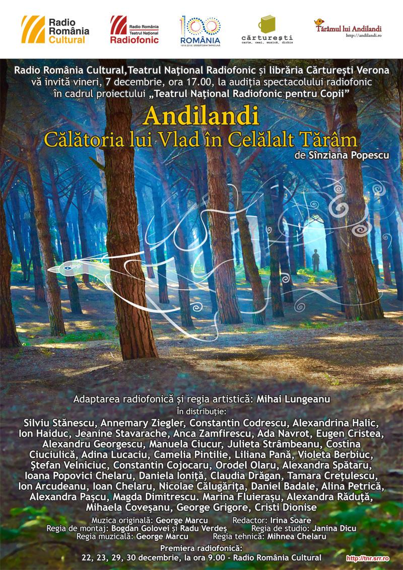 Andilandi – Călătoria lui Vlad în Celălalt Tărâm, premieră absolută