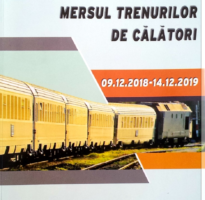 Noul Mers al Trenurilor 2018/2019