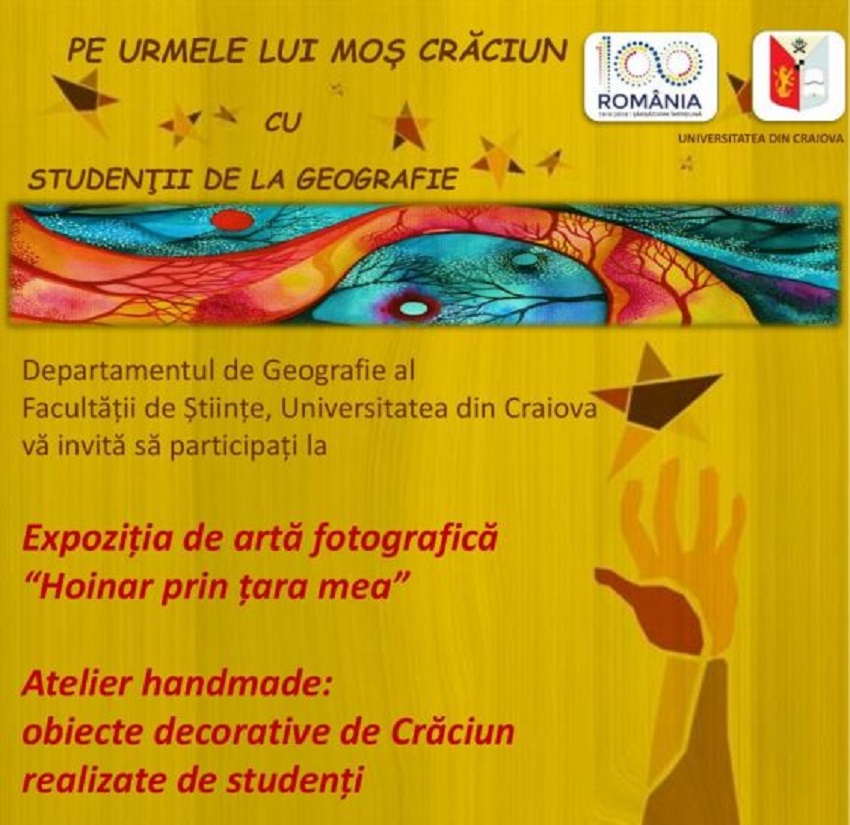 Pe urmele lui Moș Crăciun cu studenții de la Geogra