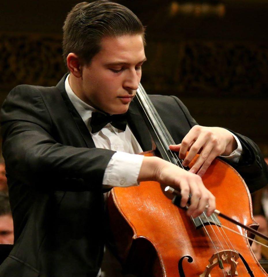 Dirijorul iranian Hossein Pishkar şi violoncelistul Ştefan Cazacu, în concert la Sala Radio