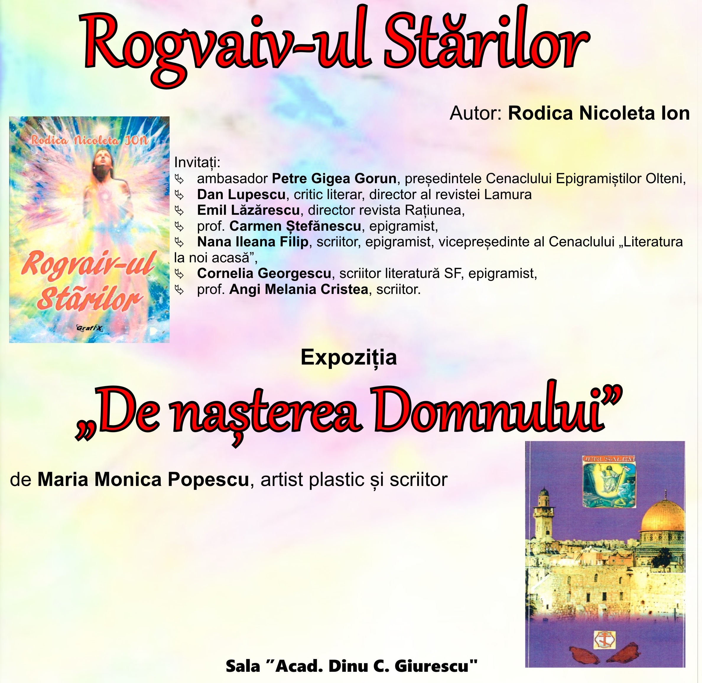 Lansarea cărții „Rogvaiv-ul stărilor”