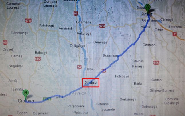 Drum expres Craiova-Piteşti (audio)