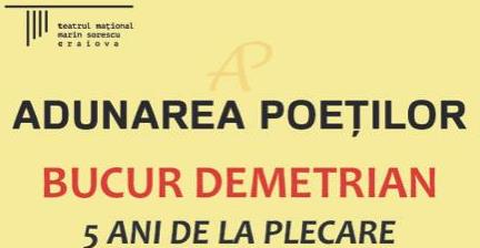 Evocare Bucur Demetrian la Naționalul craiovean