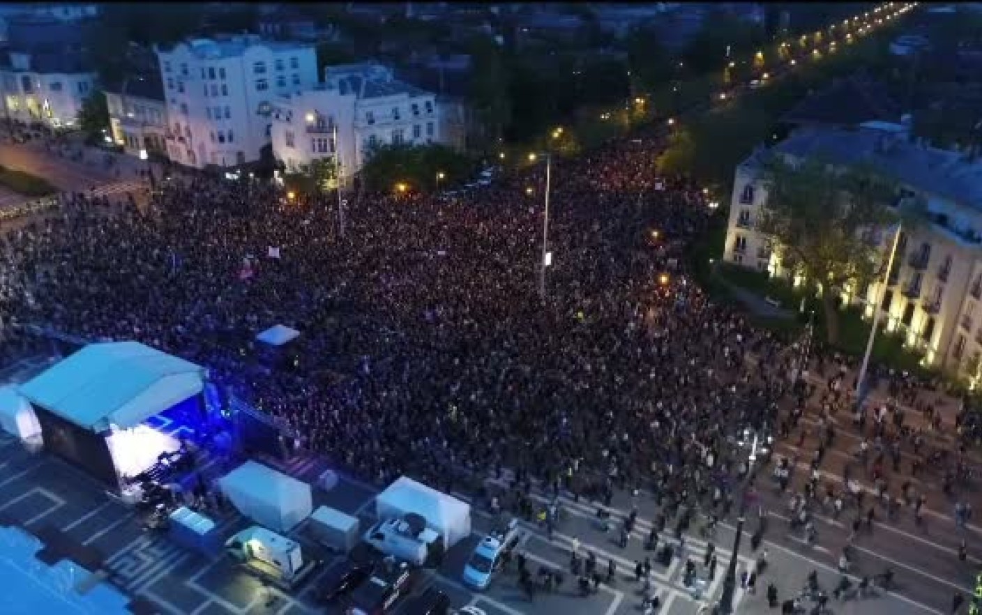 Manifestație la Budapesta (audio)
