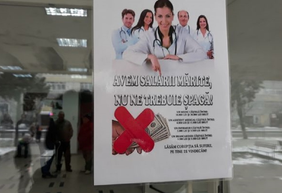 „Avem salarii mărite, nu ne trebuie șpagă!”