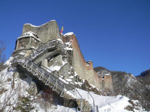 Accesul interzis la Cetatea Poenari