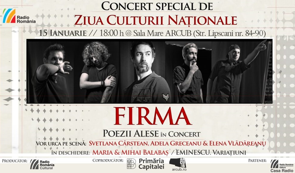 În direct la Radio România Cultural, de Ziua Culturii Naționale