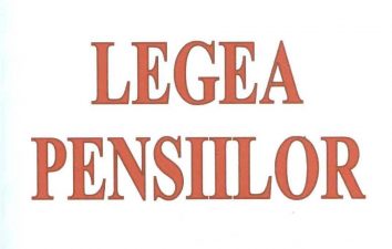 Noua Lege a pensiilor urmează să intre în vigoare în acest an