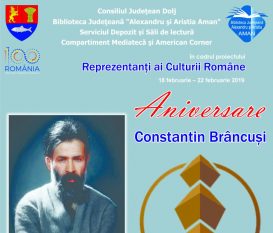 Biblioteca „Aman” inițiază proiectul „Reprezentanți ai Culturii Române”