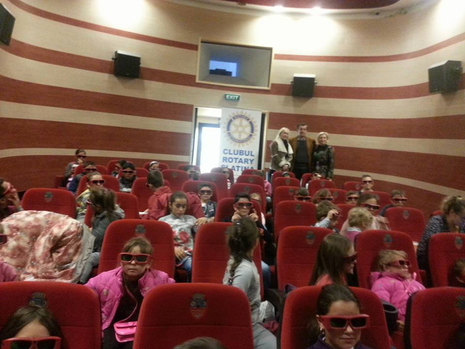 Cu premianții la cinematograf