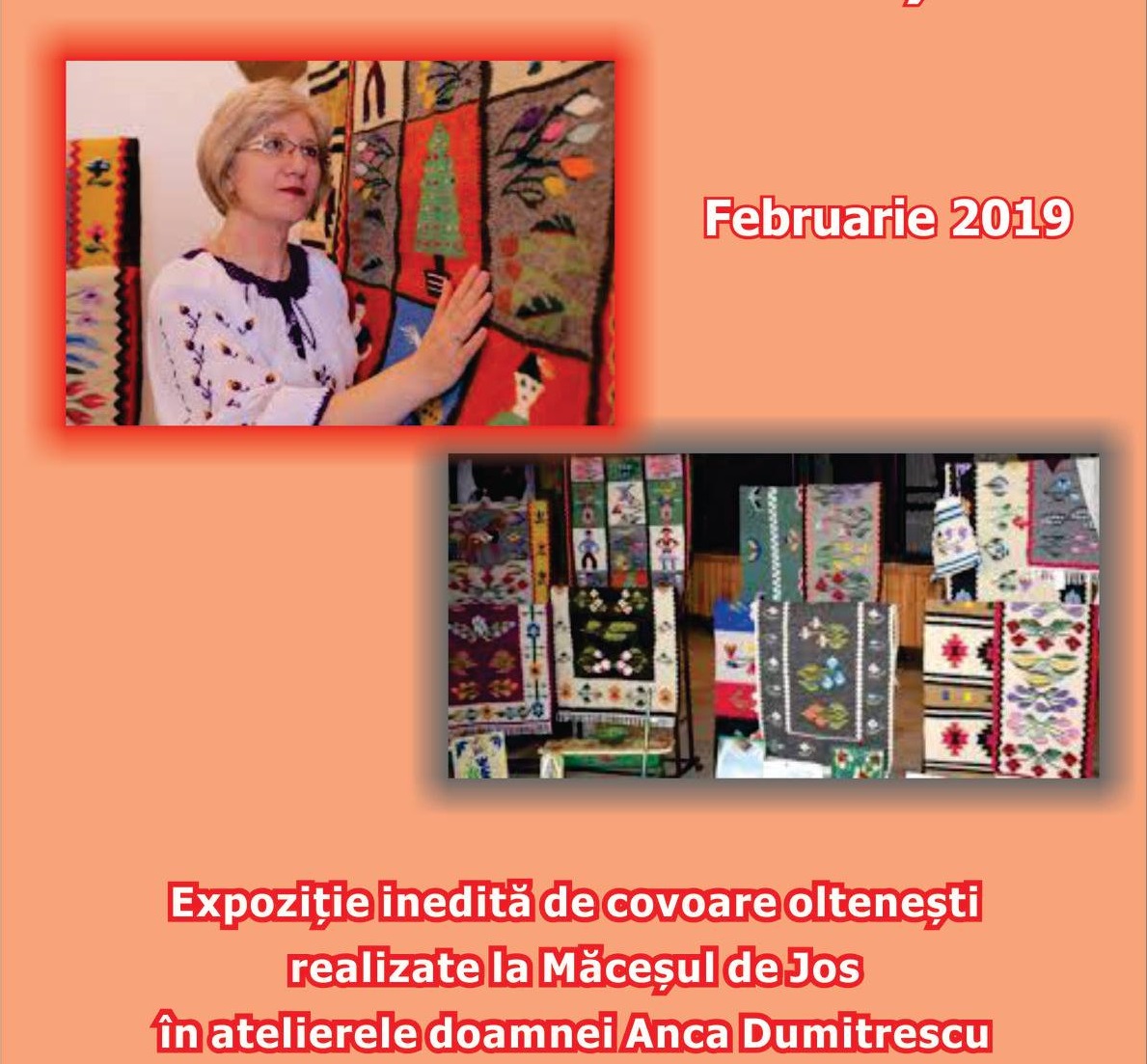 Expoziţie de covoare olteneşti