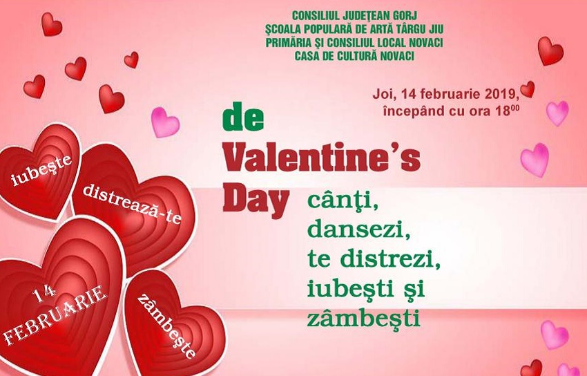 Spectacol la Novaci, de Valentine’s Day