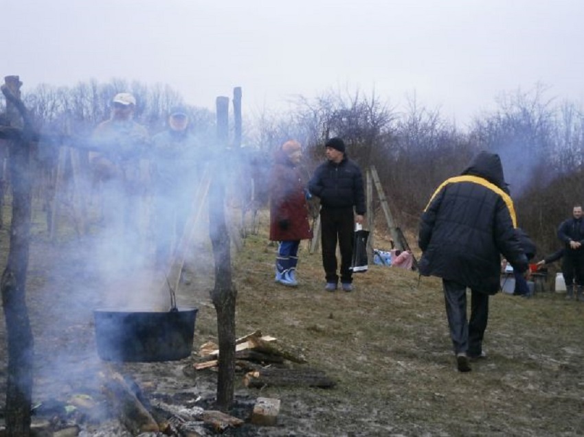 Petrecere câmpenească de Sfântul Trifon în Bălăneştii Gorjului