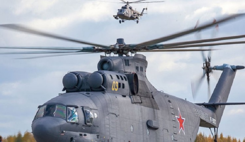 Ministerul rus al Apărării intenţionează să achiziţioneze 10 elicoptere Mi-26T2V