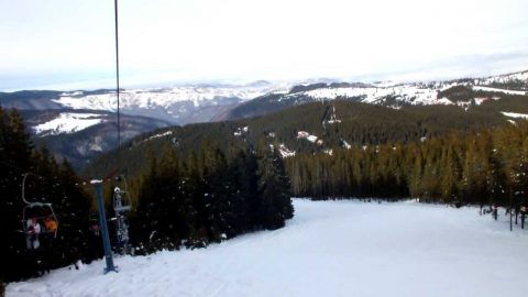 Telescaunul din staţiunea sibiană Păltiniş s-a defectat