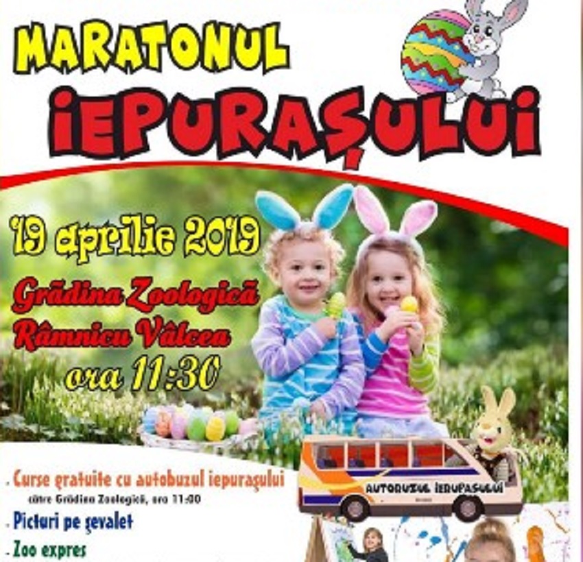 Maratonul iepurașului de ciocolată, la Râmnicu Vâlcea