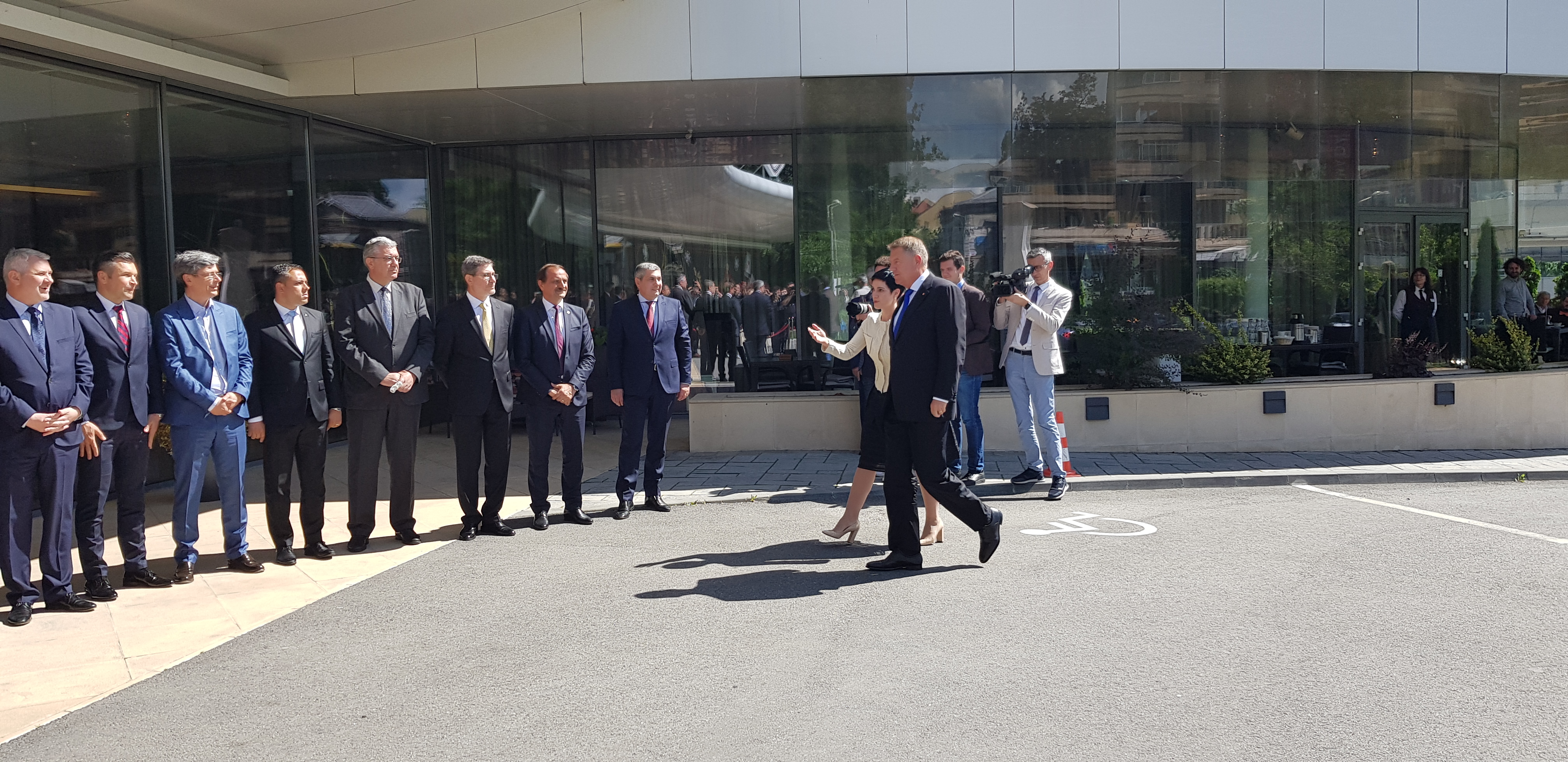 Președintele Klaus Iohannis a fost prezent astăzi la Craiova