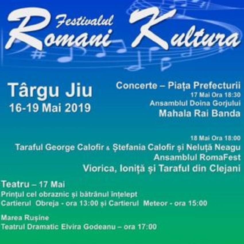 Târgu-Jiu. Festivalul Romani Kultura