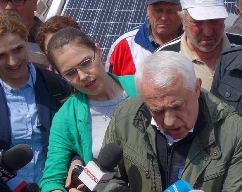 Ministrul Agriculturii, Petre Daea, la Călărași, în județul Dolj (audio)