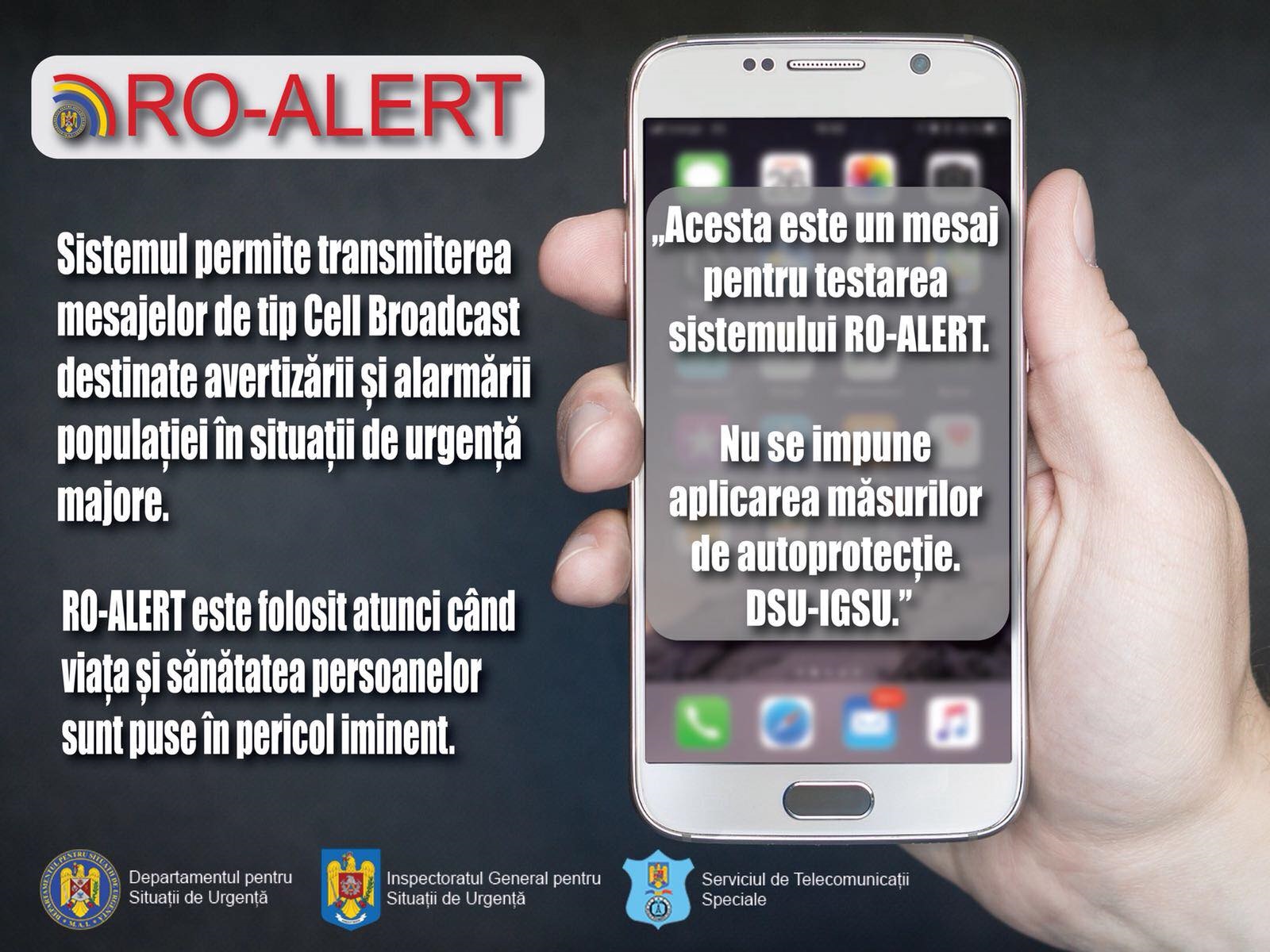 RO-ALERT va fi folosit şi pentru transmiterea de avertizări meteo extreme (audio)
