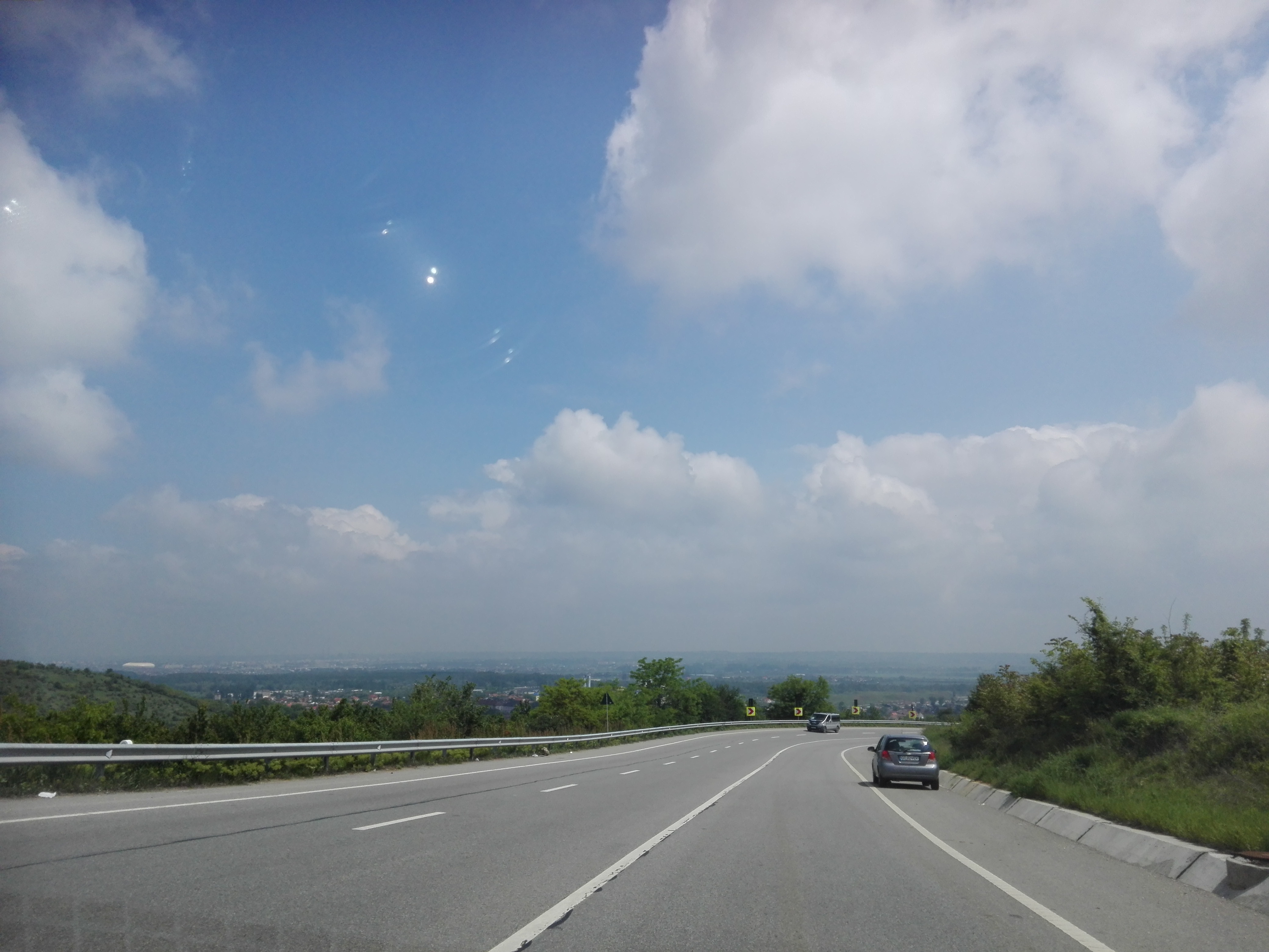 Lucrări la partea carosabilă în punctul de frontieră Giurgiu-Ruse