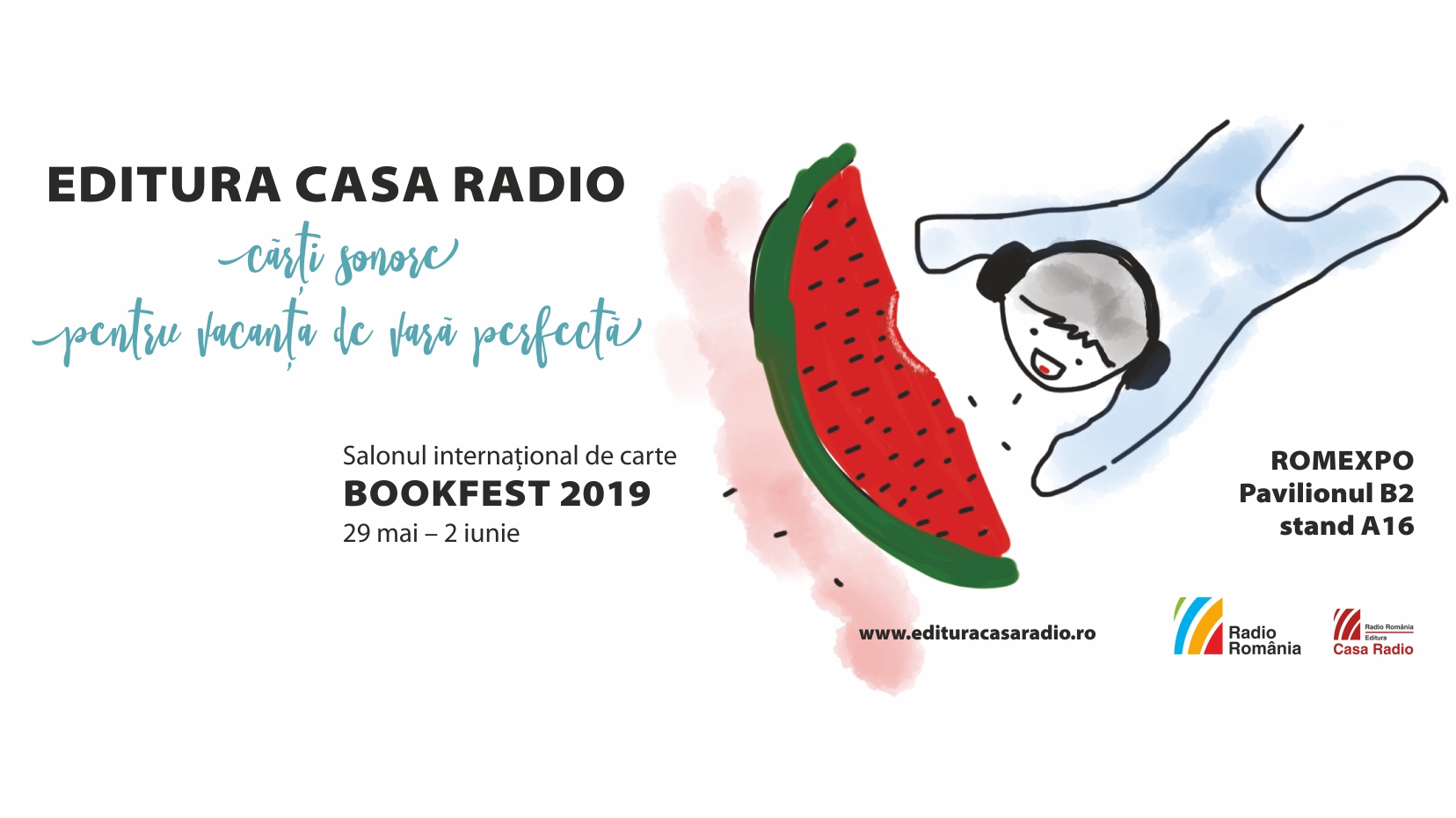 Editura Casa Radio la Bookfest 2019: cărţi sonore pentru vacanţa de vară perfectă