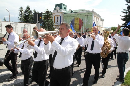 Mini-stagiune de concerte de fanfară la Râmnicu Vâlcea