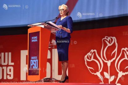 Viorica Dăncilă este noul președinte al PSD